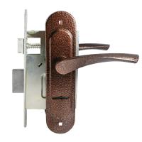 Замок врезной ПТИМАШ ЗВ9-4.07 (медь)  (10)