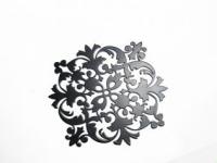 Накладка мебельная НОЭЗ К04-100-L черный матовый (50)