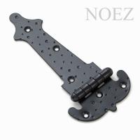 Петля-стрела  фигурн. НОЭЗ ПС-150-SL черный матовый (40)