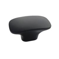 Ручка-кнопка мебельная Trodos "2063K" сплав ЦАМ, черный матовый,