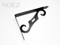 Кронштейн декоративный НОЭЗ КД-200-145 черный матовый (20)