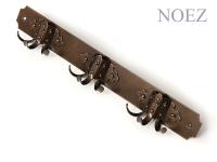 Вешалка настенная 3К-S НОЭЗ бр.металлик (2)