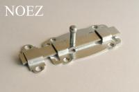 Задвижка дверная НОЭЗ ЗД-100-Пл-SL черный матовый (30)