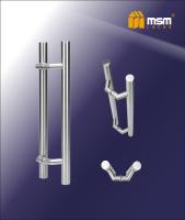 MSM Ручка скоба  BS12-80 SN - (Матовый никель)