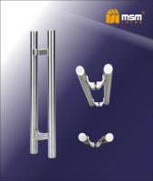 MSM Ручка скоба BS14-80 SN - (Матовый никель)