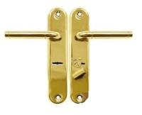 Ручка BORDER 70146 - РФ66-016П/125.У4 - блестящая латунь, правая