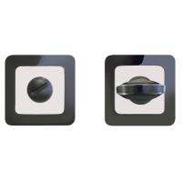 Фиксатор к ручкам АЛЛЮР АРТ BK-S1  BN/CP (41102)  чёрный никель/хром (100,10)