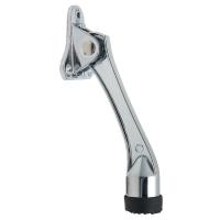 Упор дверной Trodos "Козья ножка" Н130, хром (п/п)