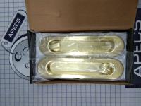 Ручка межкомнатная купе Резидент мат.хром SL-02 SG (Фиксатор)