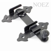 Щеколда малая НОЭЗ ЩМ-120-S черный матовый (30)