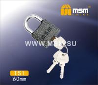 MSM Навесной замок TS1/60