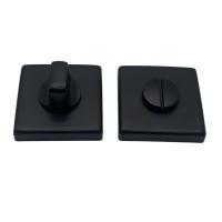 Завертка сантехническая Квадрат BK 06 BL-2 HL  (черный)