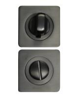 Завертка сантехническая Квадрат BK 02 BL-2 (графит)