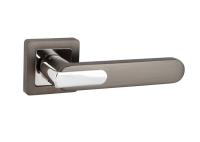 Дверные ручки S-Locked A-117-р MBN/CP графит (20)