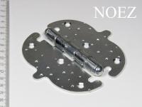 Петля накладная фигурн. НОЭЗ ПН 5-110-S цинк(20)