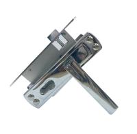 Замок врезной с ручками MAXI Locks LP23-55мм под зенит SN Матовый никель