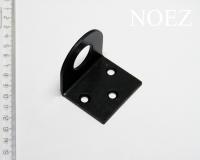 Ушко дверное гнутое УД-50 оксид (100/10)