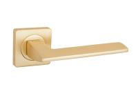 Дверные ручки S-Locked A-121 GNL   круг матовая латунь (30)