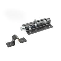 Засов круглый универсальный ант. серебро