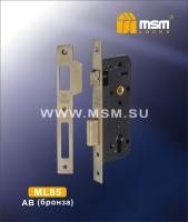 Замок врезной ML85 AB (Бронза)