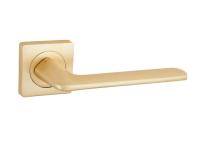 Дверные ручки S-Locked A-129 GNL круг  матовая латунь  (30)