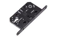 Замок межкомнатный "AGB" POLARIS магнитный  под цилиндрический механизм ( чёрный) B06103.50.93