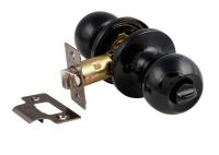 Защелка дверная S-Locked 6072 - 03-ЕТ BL  черный (30)