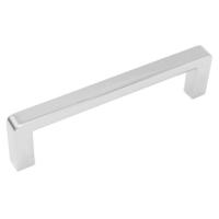 Ручка-скоба мебельная Trodos "DMZ-21203" 128мм сплав ЦАМ 70гр, хром,