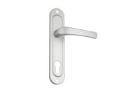 Ручки на планке 85 Eader 185-232m серебро атмосферостойкое покрытие (24)