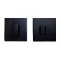 Ручка поворотная Vrata "ВК AL" серия 03 slim, черный