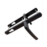 Vantage Ручки дверные на планке (темно-серый RAL 7024) V1-92DG