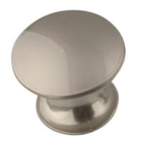 Ручка-кнопка мебельная Trodos "ZY-84" сплав ЦАМ, никель,