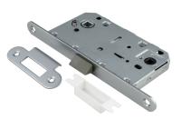 Защелка с фиксацией S-Locked 196P1-WC-SC матовый никель узкая планка (50)