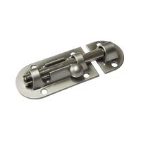 Шпингалет Trodos 01.02 без пружины L80, никель (коробка)