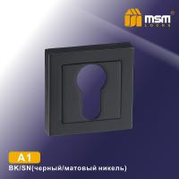 Черный / Матовый никель (BK/SN)