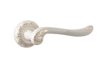 Дверные ручки S-Locked A-525 White/G  (20)