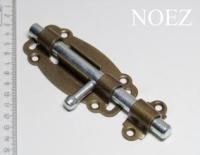 Задвижка дверная НОЭЗ ЗД-100-Кр-SL