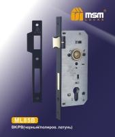 MSM Замок врезной ML 85 B BK/PB