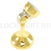 Дверной упор магнитный УП-212 PB Полированная латунь