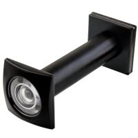 Глазок дверной ZN1 BL 75/130 мм (черный)