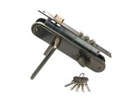 S-Locked Замок врезной S-Locked 185-45/3 мод.125 AB бронза (12)