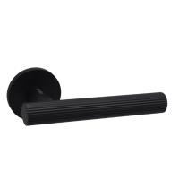 Ручка дверная V 37 BL-2 SL (черный)