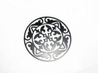 Накладка мебельная НОЭЗ К01-100-L черный матовый (50)