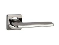 Дверные ручки S-Locked A-180 BH/cp/CP черный никель круг (20)