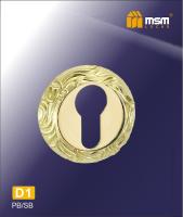 MSM Накладка под ключ D1 PB/SB (Полированная латунь/Матовая латунь)