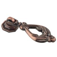 Ручка-подвеска мебельная Trodos "ZY-1235" сплав ЦАМ, медь,