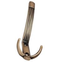Крючок мебельный Trodos "ZY-213А" 3-рожковый, сплав ЦАМ, бронза,