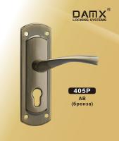 DAMX Ручка на планке 405 P AB (бронза)  м/о 55 мм