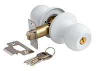 Защелка дверная S-Locked 6072 - 03-ВК  White белый (30)