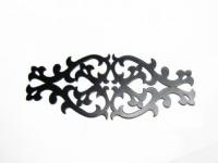 Накладка мебельная НОЭЗ П03-150х59-L черный матовый (50)